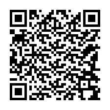 Kode QR untuk nomor Telepon +12184394321