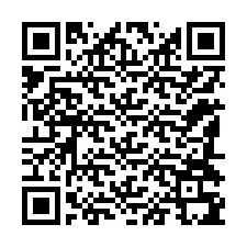 QR-koodi puhelinnumerolle +12184395341