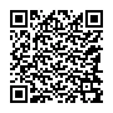 QR-koodi puhelinnumerolle +12184395488