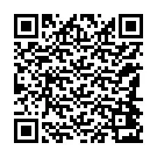 QR-koodi puhelinnumerolle +12184423280