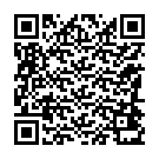 QR Code สำหรับหมายเลขโทรศัพท์ +12184431116