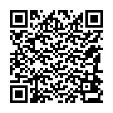 QR-код для номера телефона +12184433003