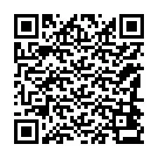 QR-koodi puhelinnumerolle +12184433011