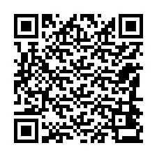 QR-koodi puhelinnumerolle +12184433017