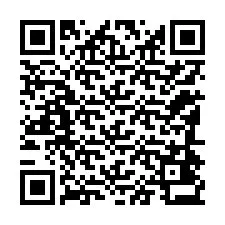 QR-koodi puhelinnumerolle +12184433119