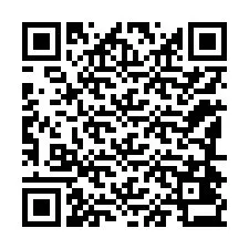 QR-код для номера телефона +12184433121