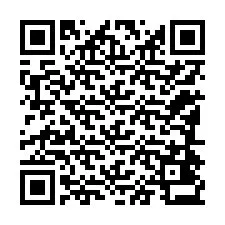 Codice QR per il numero di telefono +12184433129