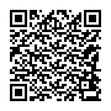 Kode QR untuk nomor Telepon +12184433135