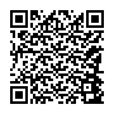 Codice QR per il numero di telefono +12184443339