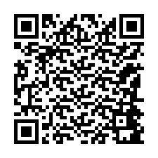 QR Code สำหรับหมายเลขโทรศัพท์ +12184481875