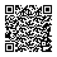 Codice QR per il numero di telefono +12184512166