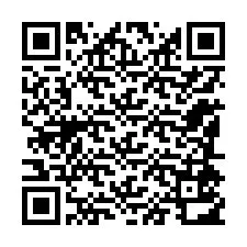 Kode QR untuk nomor Telepon +12184512867