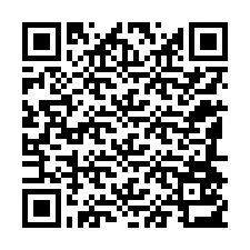 Codice QR per il numero di telefono +12184513344