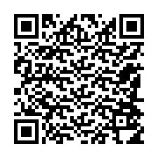 Código QR para número de telefone +12184514397