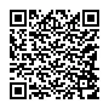 QR kód a telefonszámhoz +12184516678