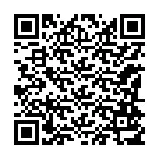 QR-koodi puhelinnumerolle +12184517575