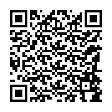 QR-код для номера телефона +12184584540