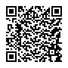 Codice QR per il numero di telefono +12184584545