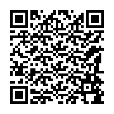 QR код за телефонен номер +12184584551