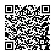 Kode QR untuk nomor Telepon +12184584554