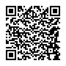 QR код за телефонен номер +12184584557