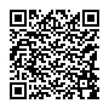 QR-код для номера телефона +12184584560