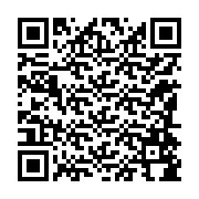 QR-code voor telefoonnummer +12184584562