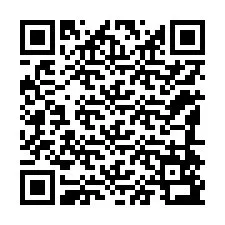 Código QR para número de teléfono +12184593401