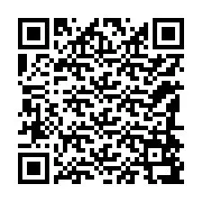 Código QR para número de teléfono +12184597441