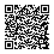 QR код за телефонен номер +12184597442