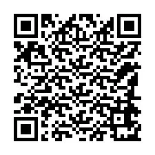 QR Code pour le numéro de téléphone +12184671881