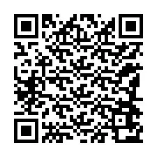 QR-code voor telefoonnummer +12184672320