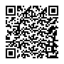 QR-koodi puhelinnumerolle +12184673027