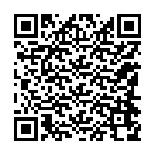 Código QR para número de teléfono +12184678283