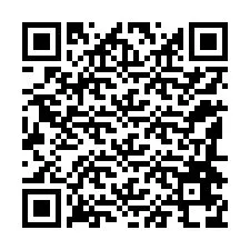 QR-koodi puhelinnumerolle +12184678750