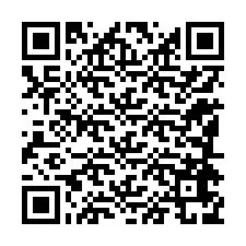 QR-code voor telefoonnummer +12184679932