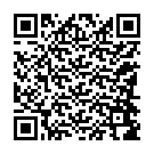 Código QR para número de telefone +12184686678