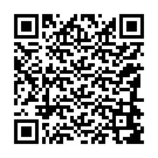 QR kód a telefonszámhoz +12184687008