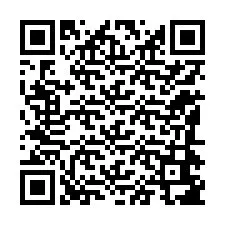 QR код за телефонен номер +12184687056