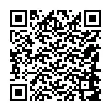 Codice QR per il numero di telefono +12184687987