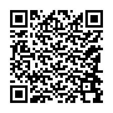 Código QR para número de teléfono +12184698399