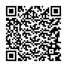 Kode QR untuk nomor Telepon +12184709082