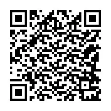 QR Code สำหรับหมายเลขโทรศัพท์ +12184721635