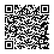 Código QR para número de teléfono +12184727343