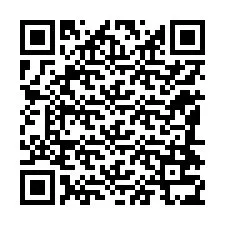 Código QR para número de teléfono +12184735242