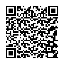 QR-code voor telefoonnummer +12184750020