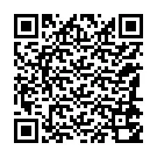 QR-koodi puhelinnumerolle +12184750844