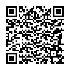 QR Code สำหรับหมายเลขโทรศัพท์ +12184755548