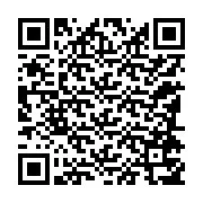 QR kód a telefonszámhoz +12184757968