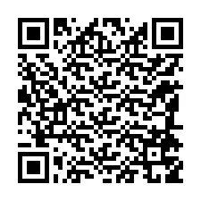 QR-код для номера телефона +12184759902